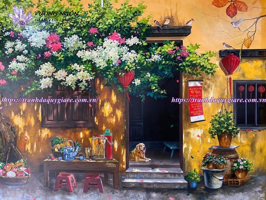 vẽ tranh tường cho Resort, Homestay, Khách sạn