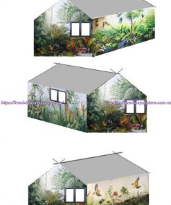vẽ tranh tường cho Resort, Homestay, Khách sạn