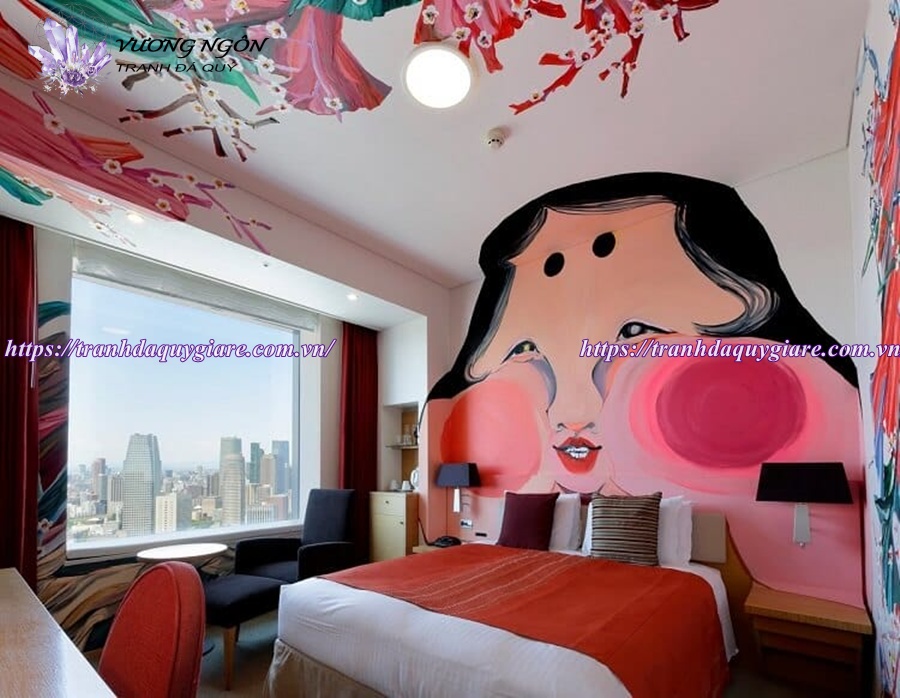 vẽ tranh tường cho Resort, Homestay, Khách sạn