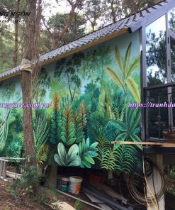vẽ tranh tường cho Resort, Homestay, Khách sạn