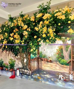 vẽ tranh tường cho Resort, Homestay, Khách sạn