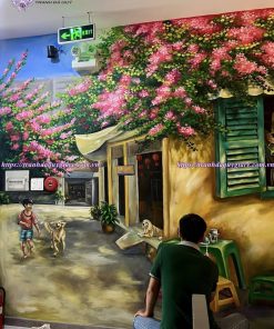 vẽ tranh tường cho Resort, Homestay, Khách sạn