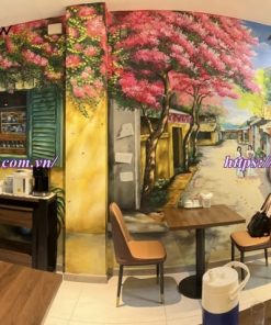 vẽ tranh tường cho Resort, Homestay, Khách sạn