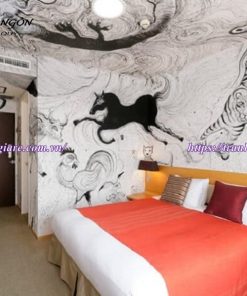 vẽ tranh tường cho Resort, Homestay, Khách sạn