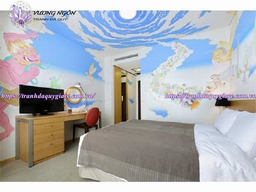vẽ tranh tường cho Resort, Homestay, Khách sạn