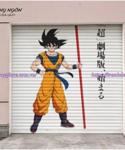 vẽ tranh cửa cuốn