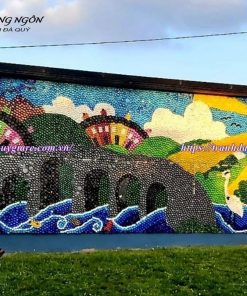 Vẽ tranh đường phố graffiti ngoài trời đẹp