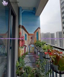 Vẽ tranh tường cho căn hộ chung cư, nhà phố, và biệt thự
