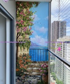 Vẽ tranh tường cho căn hộ chung cư, nhà phố, và biệt thự