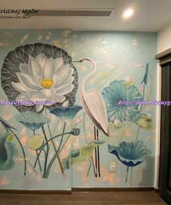Vẽ tranh tường cho căn hộ chung cư, nhà phố, và biệt thự