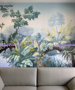 Vẽ tranh tường cho căn hộ chung cư, nhà phố, và biệt thự