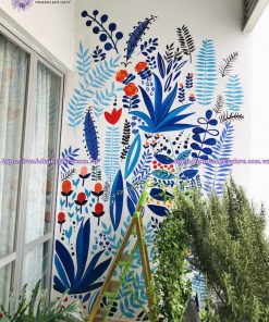 Vẽ tranh tường cho căn hộ chung cư, nhà phố, và biệt thự