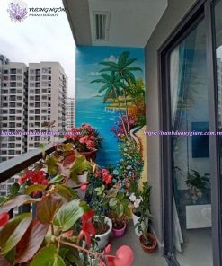 Vẽ tranh tường cho căn hộ chung cư, nhà phố, và biệt thự