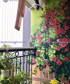 Vẽ tranh tường cho căn hộ chung cư, nhà phố, và biệt thự