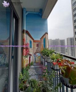 Vẽ tranh tường cho căn hộ chung cư, nhà phố, và biệt thự