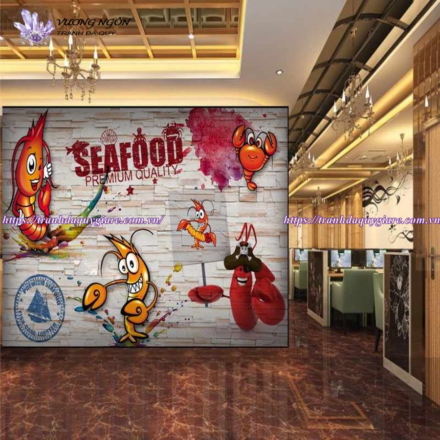 Vẽ Tranh Tường Nhà Hàng, Quán Ăn