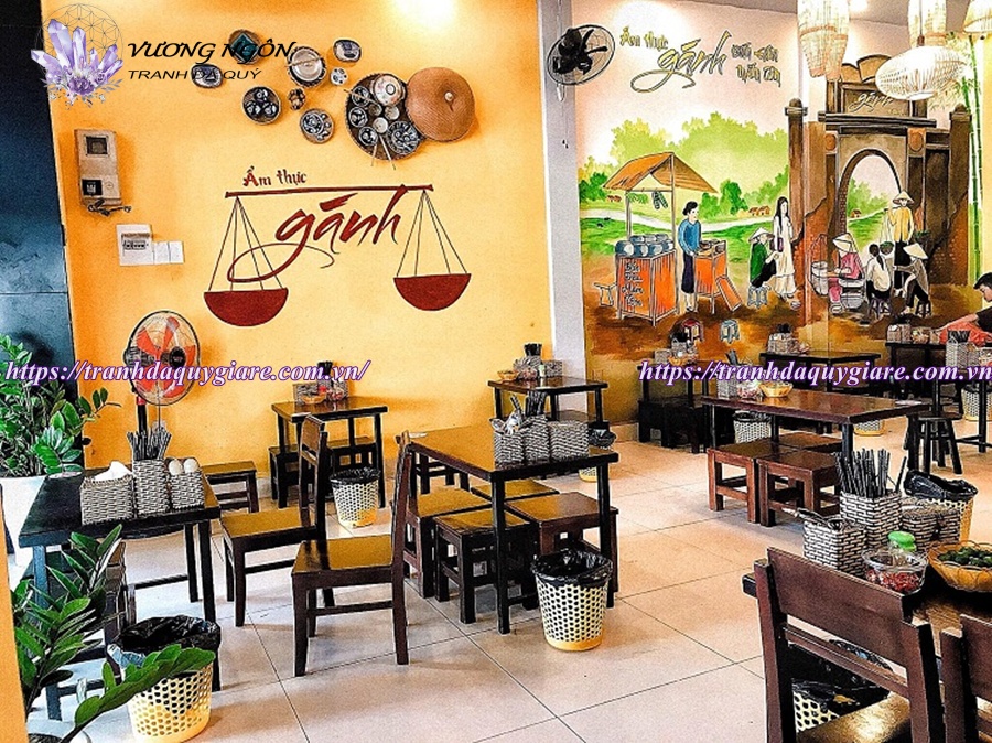 Vẽ Tranh Tường Nhà Hàng, Quán Ăn