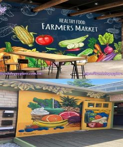 Vẽ Tranh Tường Nhà Hàng, Quán Ăn