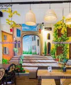 Vẽ Tranh Tường Nhà Hàng, Quán Ăn