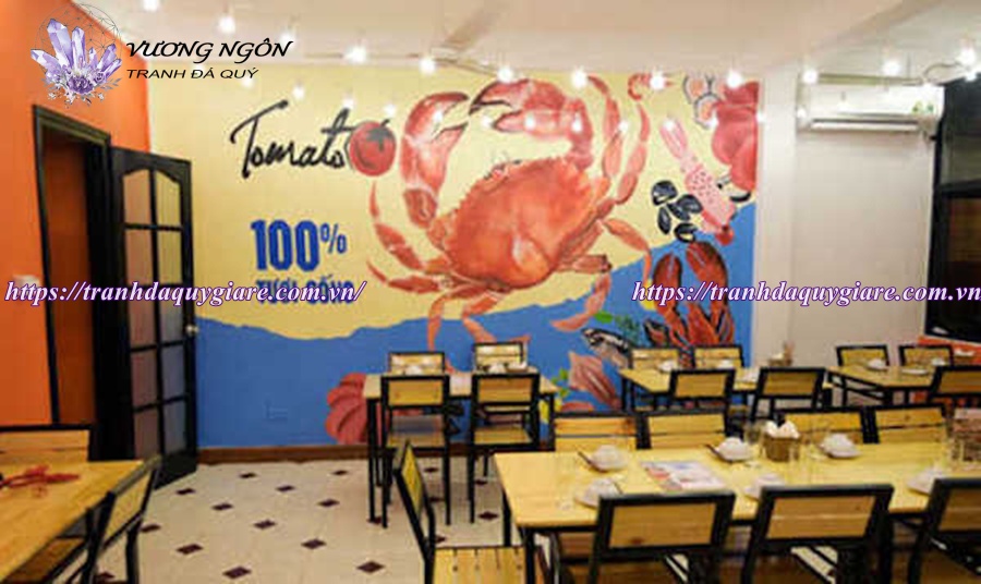 Vẽ Tranh Tường Nhà Hàng, Quán Ăn