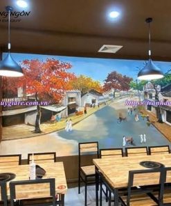 Vẽ Tranh Tường Nhà Hàng, Quán Ăn