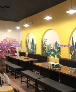 Vẽ Tranh Tường Nhà Hàng, Quán Ăn