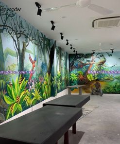 Vẽ Tranh Tường Nhà Hàng, Quán Ăn