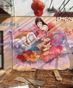 Vẽ Tranh Tường Nhà Hàng, Quán Ăn