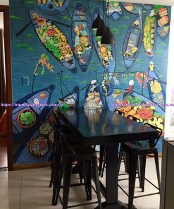 Vẽ Tranh Tường Phòng Ăn, Phòng Bếp