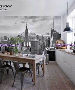 Vẽ Tranh Tường Phòng Ăn, Phòng Bếp