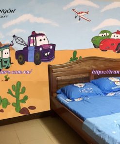 Vẽ Tranh Tường Phòng Bé Trai, Bé gái