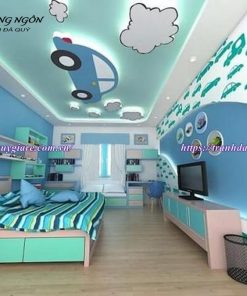 Vẽ Tranh Tường Phòng Bé Trai, Bé gái