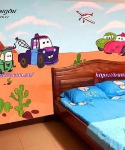 Vẽ Tranh Tường Phòng Bé Trai, Bé gái