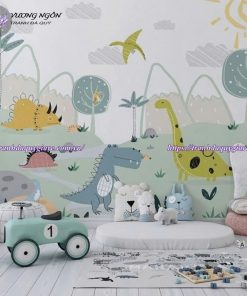 Vẽ Tranh Tường Phòng Bé Trai, Bé gái