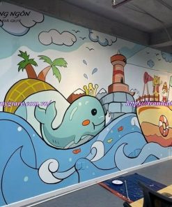 Vẽ Tranh Tường Phòng Bé Trai, Bé gái