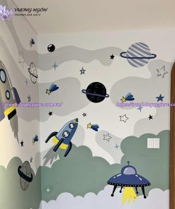 Vẽ Tranh Tường Phòng Bé Trai, Bé gái