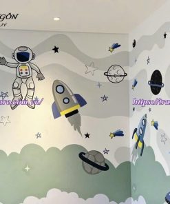 Vẽ Tranh Tường Phòng Bé Trai, Bé gái