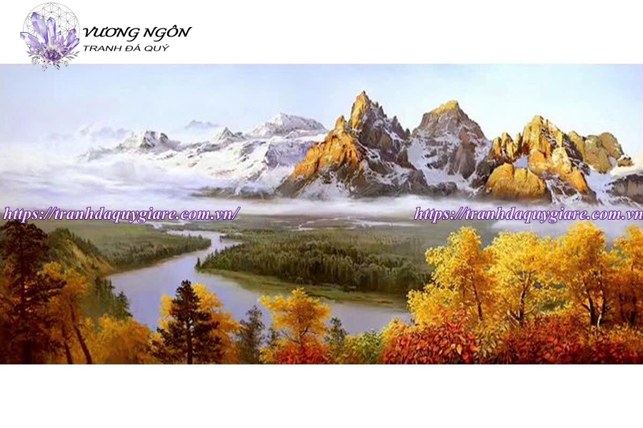 vẽ tranh tường phong cảnh thiên nhiên