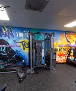Vẽ Tranh Tường Phòng Gym Và Yoga