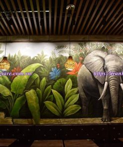 Vẽ Tranh Tường Phòng Gym Và Yoga