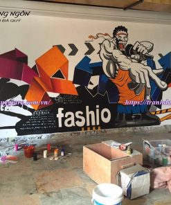 Vẽ Tranh Tường Phòng Gym Và Yoga