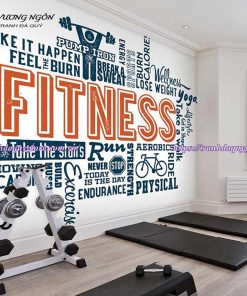 Vẽ Tranh Tường Phòng Gym Và Yoga