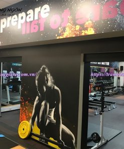 Vẽ Tranh Tường Phòng Gym Và Yoga