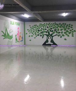 Vẽ Tranh Tường Phòng Gym Và Yoga