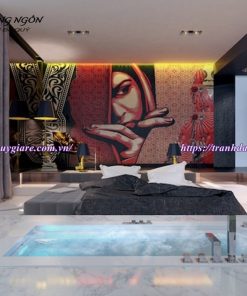 Vẽ Tranh Tường Phòng Ngủ