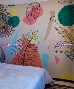 Vẽ Tranh Tường Phòng Ngủ