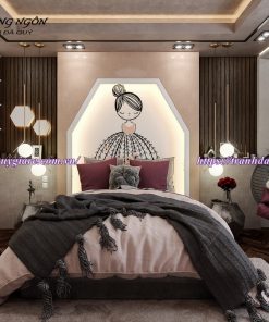 Vẽ Tranh Tường Phòng Ngủ