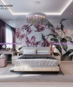 Vẽ Tranh Tường Phòng Ngủ
