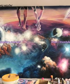 Vẽ Tranh Tường Quán Bar, Karaoke và CLUB