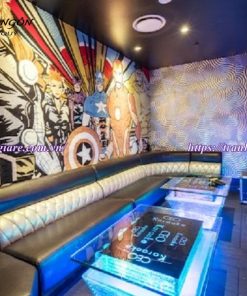 Vẽ Tranh Tường Quán Bar, Karaoke và CLUB